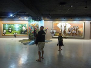 Sjov illusionsmuseum i Chiang Mai.